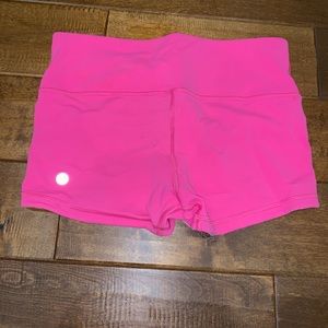 Lululemon Hot Pink Shorts💓